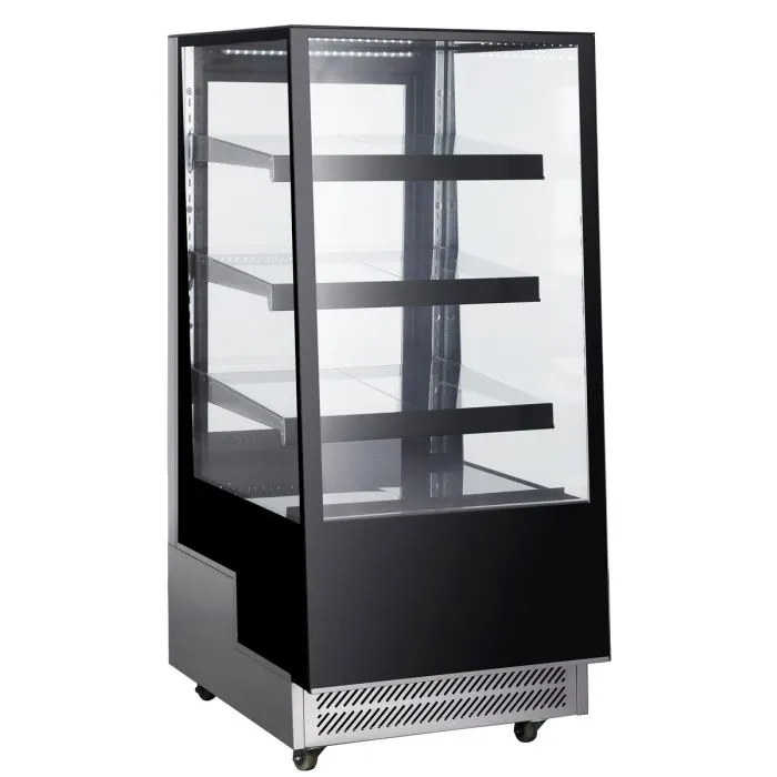 Vitrine réfrigérée professionnelle 300 L noire – Pro Équipement CHR Paris, Paris, PRO EQUIPEMENT CHR