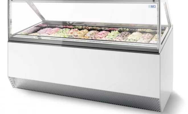 Vente de vitrine à crème glacée professionnel à Paris