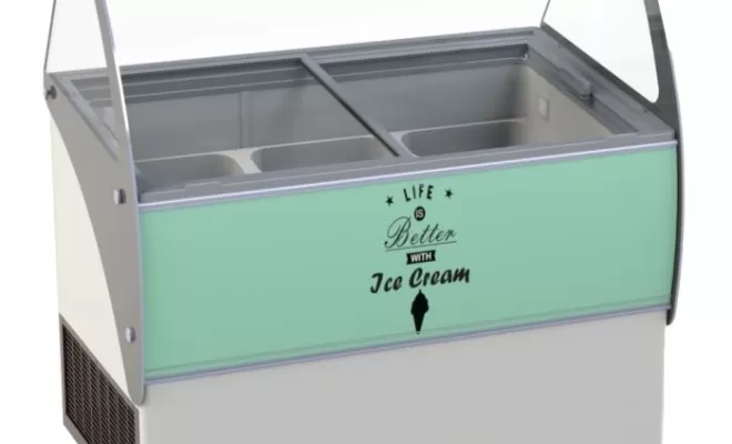 Vente de vitrine à crème glacée professionnel à Paris