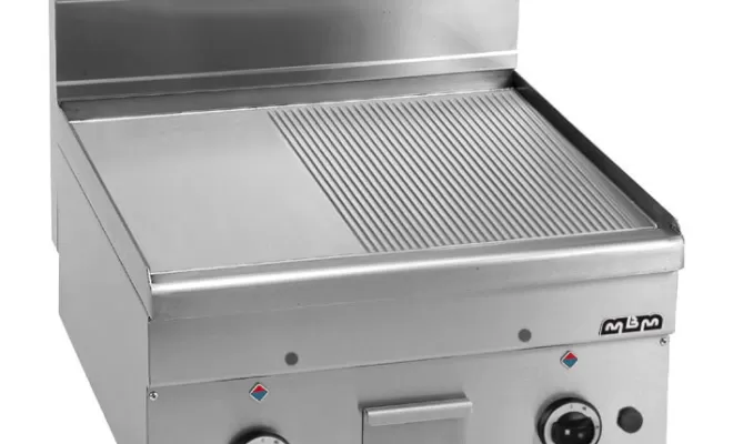 Vente de plaque à snacker gaz MBM pour professionnel à Paris