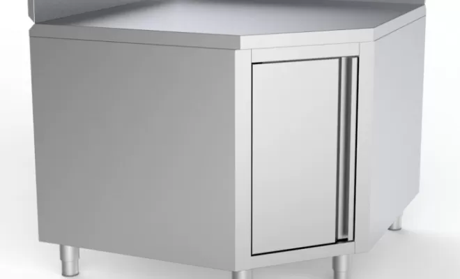 VENTE TABLE DE TRAVAIL ANGLE ADOSSEE AVEC PORTE 1000/1000 POUR 600 mm, Paris, PRO EQUIPEMENT CHR